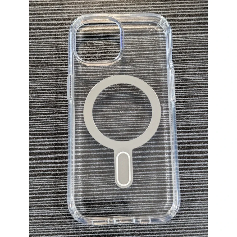 Qq7U Speck Presidio Perfect-Clear MagSafe w/ClickLock iPhone 17e / 16e /15/14/13